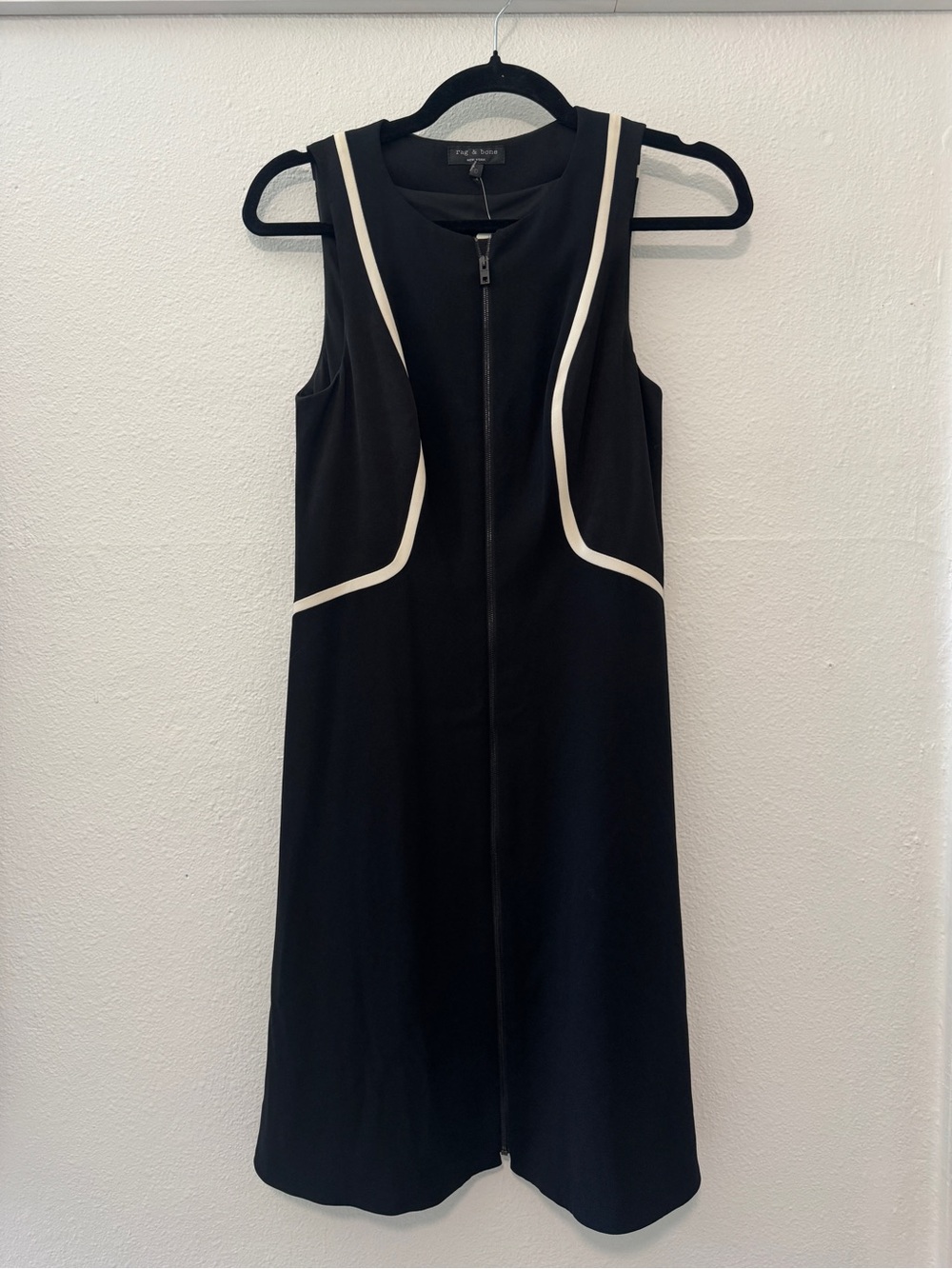 Rag & Bone Andrea Black & White Dress